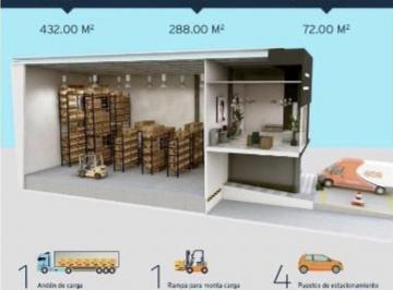 Bodega-Galpón-Depósito · 360m² · 4 Estacionamientos · Alquiler de Ofi Bodega en Zona Libre Panapark L. T