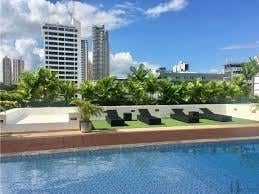 Apartamento · 110m² · 2 Recámaras · 1 Estacionamientos · Alquiler Apartamento Amoblado 2rec Obarrio PH Denovo Tc