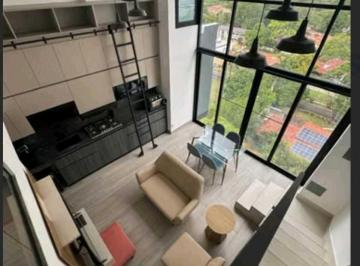 Apartamento · 49m² · 1 Recámara · 1 Estacionamientos · Alquiler Apartamento Amoblado Tipo Loft en Coco del Mar Tc