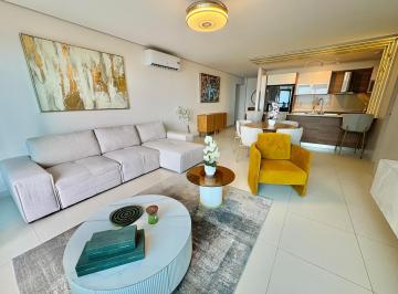 Apartamento · 125m² · 2 Recámaras · 2 Estacionamientos · Apartamento Amoblado en Alquiler en Costa del Este - PH Parkside