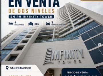 Apartamento de 4 habitaciones, Panamá · Apartamento de 297 m² con 4 Recámaras en Venta en San Francisco