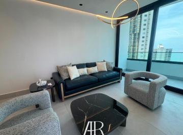 Apartamento de 2 habitaciones, Panamá · Alquilo Apartamento Amoblado con Vista Al Mar en Paitilla