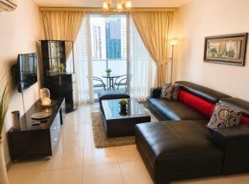Apartamento · 122m² · 2 Recámaras · 1 Estacionamientos · Alquiler Apartamento Amoblado Punta Pacifica 3 Rec Cv