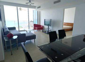 Apartamento · 100m² · 1 Recámara · 1 Estacionamientos · Apartamento Vista Al Mar PH H2o - Amoblado Lt.