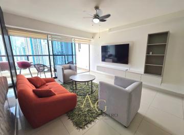 Apartamento · 130m² · 3 Recámaras · 2 Estacionamientos · Apartamento Amoblado en Bella Vista 3 Recamaras