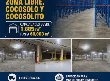 Bodega-Galpón-Depósito , Zona Libre · Bodegas Desde 3900 m² en Alquiler en France Field, Cocosolo, Cocosolito y Zona Libre