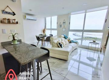Apartamento de 2 habitaciones, Panamá · Venta Apartamento Listo Para Alquilar en The Sands Piso Alto. La Mejor Vista Al Mar