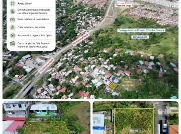 Terreno / Lote , Panamá · Terreno Residencial de 180 m² en Gonzalillo | B/.15,000 Negociable