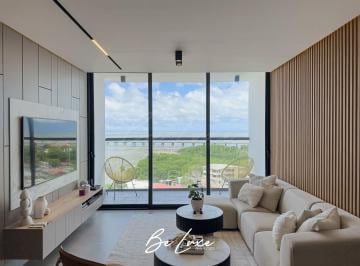 Apartamento · 110m² · 3 Recámaras · 2 Estacionamientos · Alquiler Victory Sport Vista Al Mar Amoblado, Coco del Mar (1)