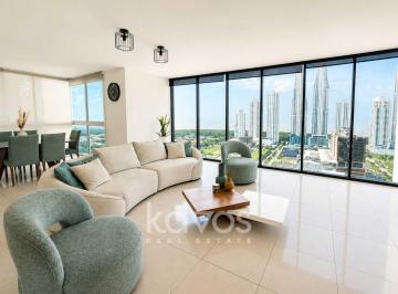 Apartamento · 220m² · 3 Recámaras · 2 Estacionamientos · Se Vende Apartamento PH Latitude | Costa del Este