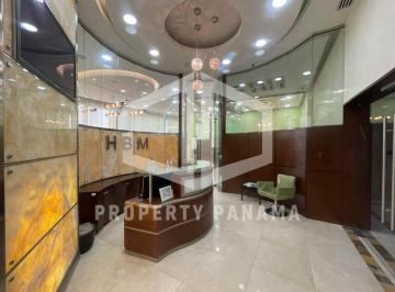 Oficina comercial · 340m² · 6 Recámaras · Venta o Alquiler de Oficina en Obarrio, Torre Generali