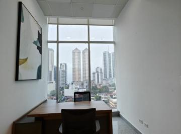 Oficina comercial · 114m² · Oficina Lista Para Operar en Obarrio: 114 m² Amoblada por $2,312/mes