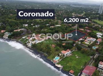 Terreno / Lote · 6200m² · Playa Coronado - Se Vende Exclusivo Terreno Frente Al Mar