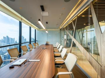 Oficina comercial , Panamá · Oficina 820 m Amoblada en Tower Bank Calle 50