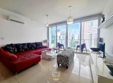 Apartamento · 108m² · 2 Recámaras · 1 Estacionamientos · Alquiler Apartamento Amoblado en Costa del Este PH Top Towers. Sd