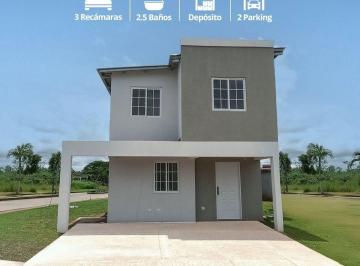 Casa de 3 habitaciones, Arraiján · Casa de 2 Pisos en Villas del Lago, Nuevo Emperador – Arraiján (Nueva/interes Preferencial)