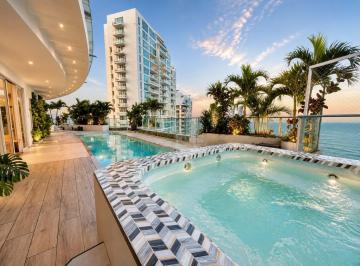 Apartamento · 985m² · 4 Recámaras · 5 Estacionamientos · Alquiler Penthouse Punta Pacifica 985 m² Amoblado y Piscina Mld