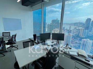 Oficina comercial · 262m² · 5 Estacionamientos · Alquiler Oficina Amueblada - Oceania Business Center