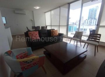 Apartamento de 2 habitaciones, Panamá · Apartamento en Alquiler Amoblado Ave Balboa 27vtl1492