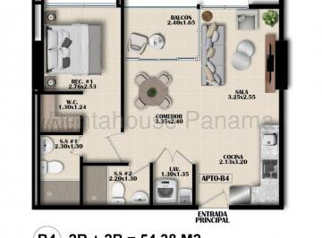 Apartamento en Venta de 1 habitación Bella Vista · Se Vende Apartamento en Bellavista Dpa27 - 27