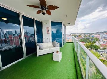 Apartamento de 2 habitaciones, Panamá · Se Alquila Apartamento en Av Balboa