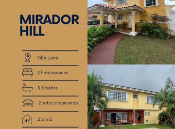 Casa de 4 habitaciones, San Miguelito · ¡Tu Nuevo Hogar Te Espera en Mirador Hill, Villa Lucre!