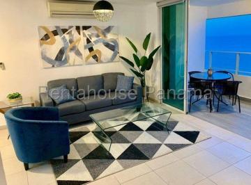 Apartamento de 3 habitaciones, Panamá · Apartamento Alquiler Amoblado Terramar 27vtl2033