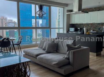 Apartamento de 1 habitación, Panamá · Venta de Espectacular Apartamento Dúplex Amoblado en PH Oceanaire, Punta Pacifica | 114 m², 1 Rec.