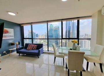 Apartamento de 2 habitaciones, Panamá · 1 Hab Amoblado en Piso Alto | PH Downtown 55 Street