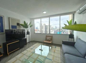 Apartamento de 2 habitaciones, Panamá · Apartamento de 95 m² con 2 Recámaras en Alquiler en San Francisco, PH Excelsior Plaza