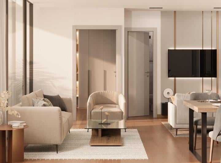 Proyecto de apartamentos , Panamá · Venta Apartamento PH Moderna en Marbella Para Inversión