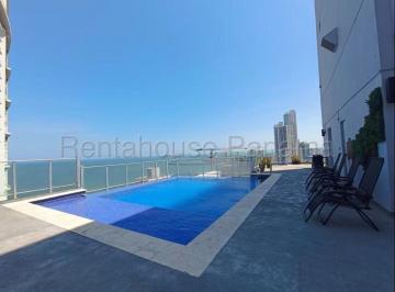 Apartamento de 2 habitaciones, Panamá · Alquiler de Apartamento Amoblado en Av Balboa, PH Vista Balboa.