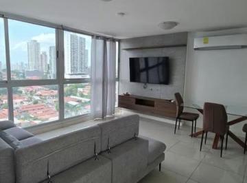 Apartamento · 80m² · 3 Recámaras · 1 Estacionamientos · Alquilo Apartamento Amoblado en Tumba Muerto PH Coral Plaza