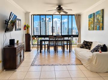 Apartamento · 140m² · 3 Recámaras · 1 Estacionamientos · Alquiler Apartamento San Francisco 140 m² Amoblado 3 Recamaras Cv