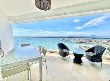 Apartamento de 1 habitación, Panamá · PH Rivage, Apartamento de 141 m² con 1 Recámara en Alquiler en Av Balboa