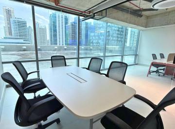 Oficina comercial · 116m² · 2 Estacionamientos · Alquiler de Oficina en Costa del Este, PH Financial Park (8p)