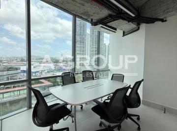 Oficina comercial · 129m² · 2 Estacionamientos · Financial Park - Costa del Este - Se Alquila Oficina Amoblada