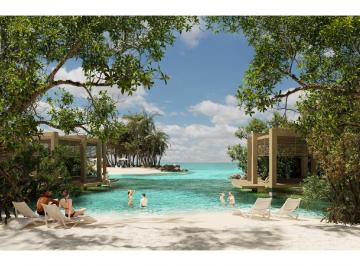 Apartamento · 144m² · 2 Recámaras · 2 Estacionamientos · Portalmar, Apartamentos de 144 m² Frente Al Mar Caribe