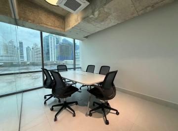 Oficina comercial de 2 habitaciones, Panamá · Alquiler Oficina Amoblada en Costa del Este 188 m² Financial Park Jp