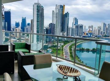 Apartamento · 196m² · 2 Recámaras · 2 Estacionamientos · Alquiler Apartamento Amoblado en PH Sky Residences Av Balboa
