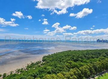 Apartamento de 3 habitaciones, Panamá · Venta de Apartamento Frente Al Mar en Costa del Este, PH Bayside.