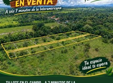 Terreno / Lote , Antón · Venta de Terreno en El Chirú a $25 m²