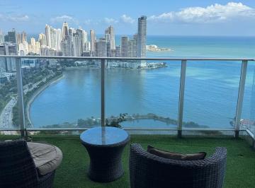 Apartamento · 140m² · 2 Recámaras · 2 Estacionamientos · PH White Tower | 140 m² Amoblado Vista Al Mar | $2,000