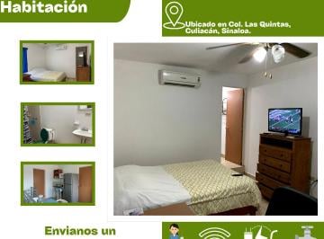 Departamento compartido de 1 habitación, Culiacán · Renta de Habitación Privada Tipo Suite con Entrada Independiente
