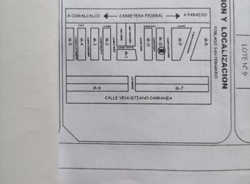Terreno / Lote , Comalcalco · Terreno Entre Comalcalco Paraiso
