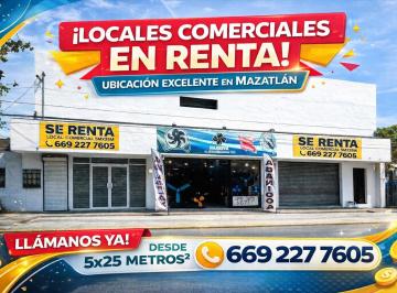 FACHADA · Local Comercial Sobre Av Principal en Mazatlan