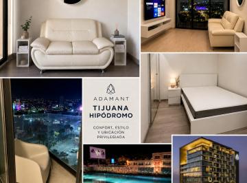 Departamento de 1 habitación, Tijuana · Adamant Zona Rio Amueblado Hipodromo