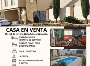 Casa de 3 habitaciones, Saltillo · Casa en Venta Villa Bonita