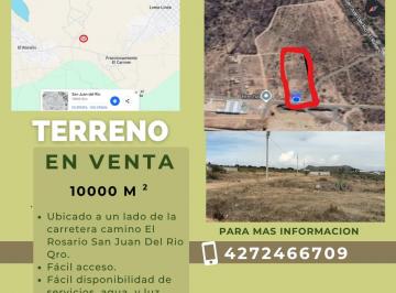 Terreno comercial , San Juan del Río · Terreno en Venta