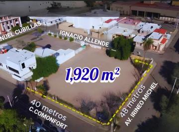 Terreno comercial 1920m² Venta Las Palmas · Terreno en Zona Capitolio Centro de Hermosillo Sonora en Venta